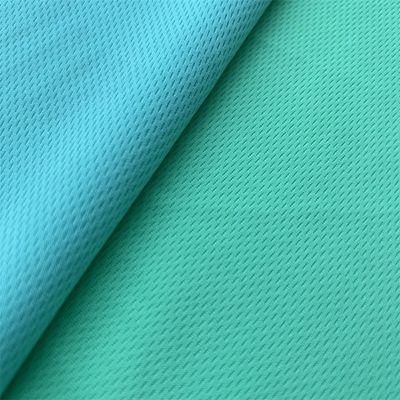 75D Polyester Knit Bird Eye Mesh Eyelet Cycling Jersey Fabric Breathable Wicking